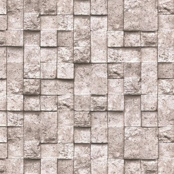 Plakfolie Stenen Grijs Mat (122cm Breed)