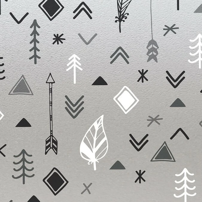 Statisch Raamfolie Bohemian 46cm (geschikt Voor Dubbel, HR+ En HR++ Glas)