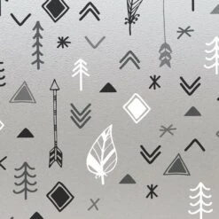 Statisch Raamfolie Bohemian 46cm (geschikt Voor Dubbel, HR+ En HR++ Glas)