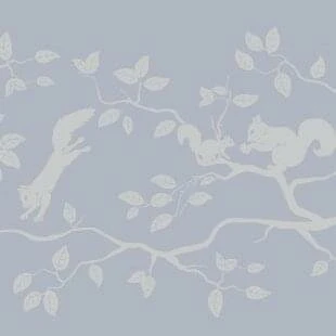 Statisch Raamfolie Eekhoorn In Bos (45cm)