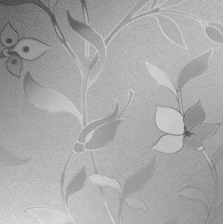 Statisch Raamfolie Veldbloemen (45cm)